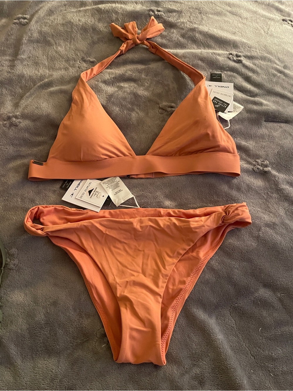 O'Neill Coral Halter Bikini Set